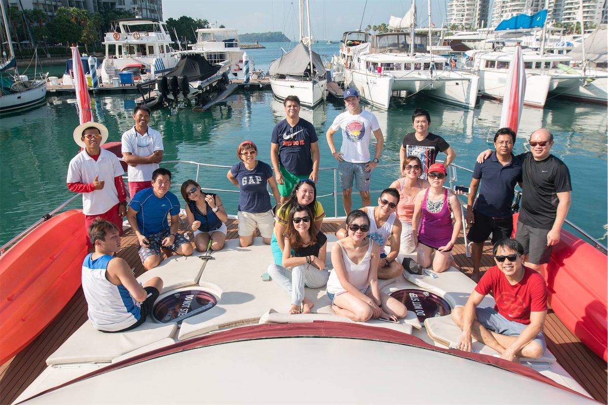 Corporate retreats are more fun on a yacht