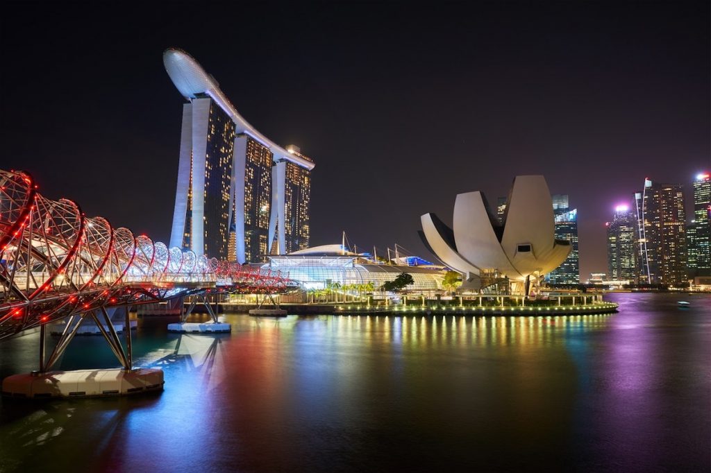 singapore city skyline